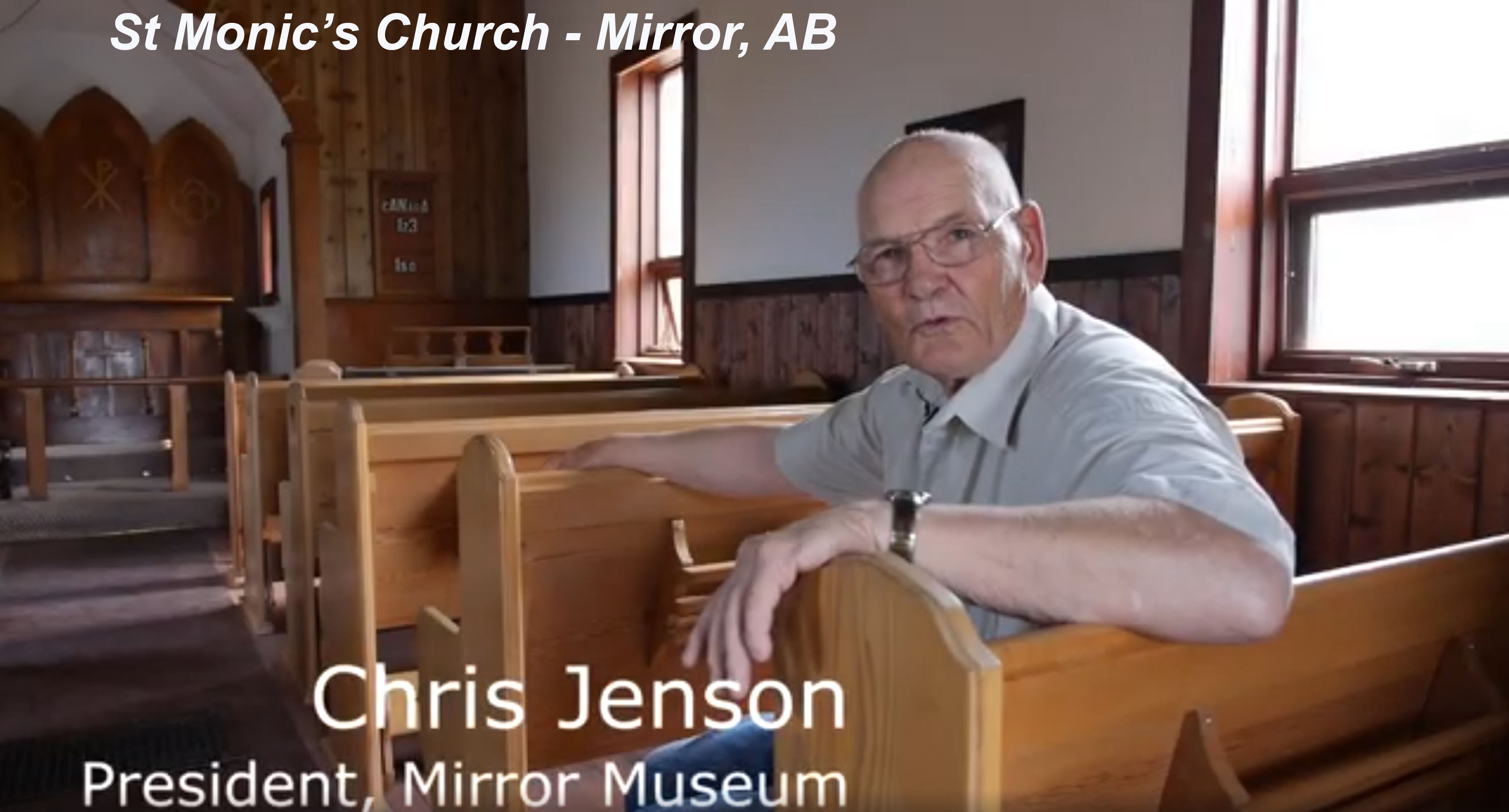 St. Monica's Church - Mirror Alberta